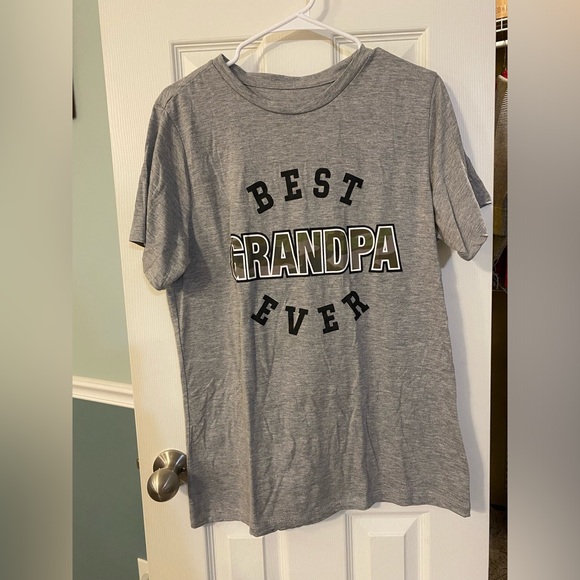 Best Grandpa Ever T-Shirt, Size M - Picture 2 of 4